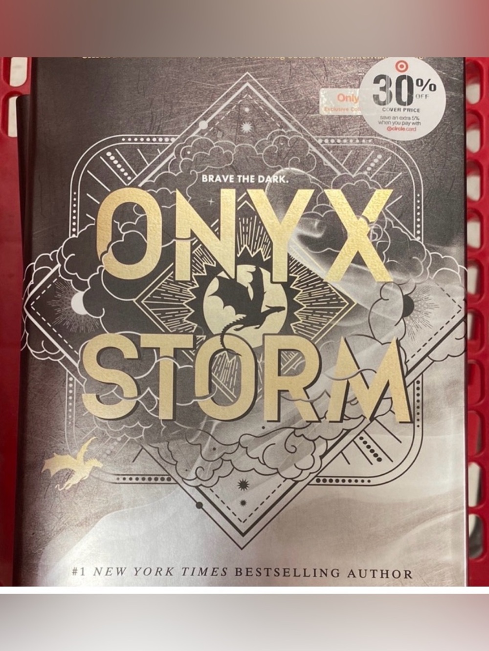 NWT Onyx Storm Hardcover Target Edition